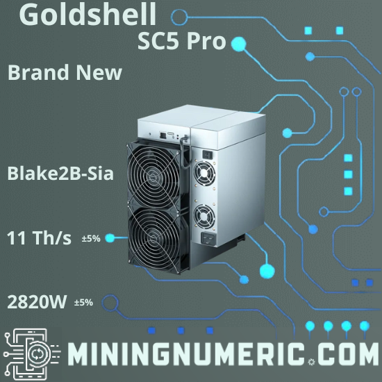 Goldshell SC5 Pro Brand New